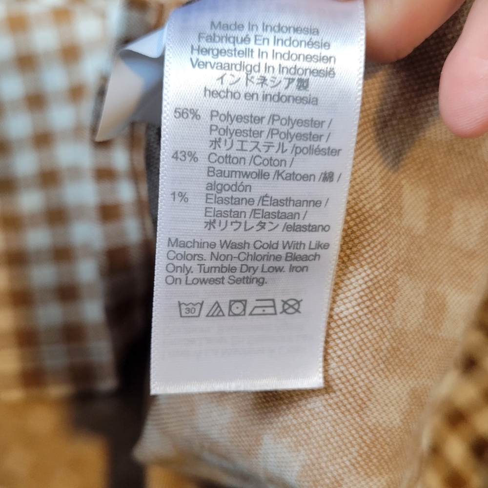 Madewell Gingham Jacquard Square-Neck Puff-Sleeve Top - Picture 7 of 7